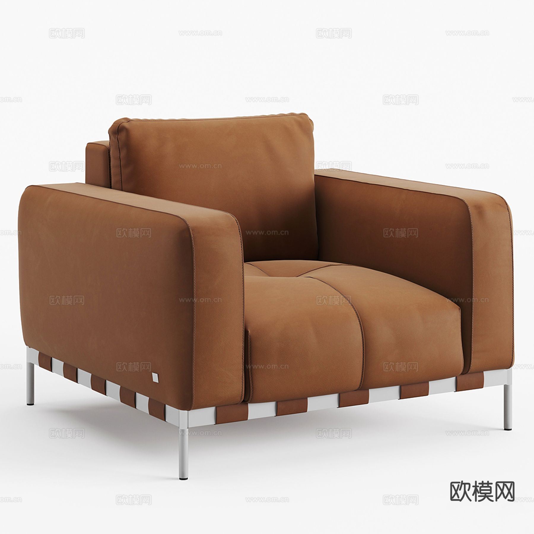 Minotti 单人沙发su模型下载（渲染图3）