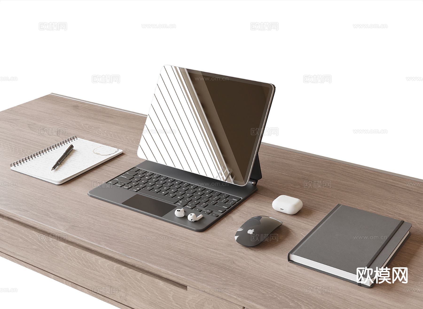 电脑 笔记本 平板电脑su模型下载（渲染图2）