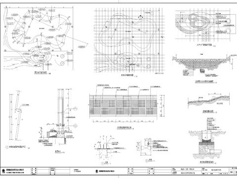  高尔夫球场cad大样图 