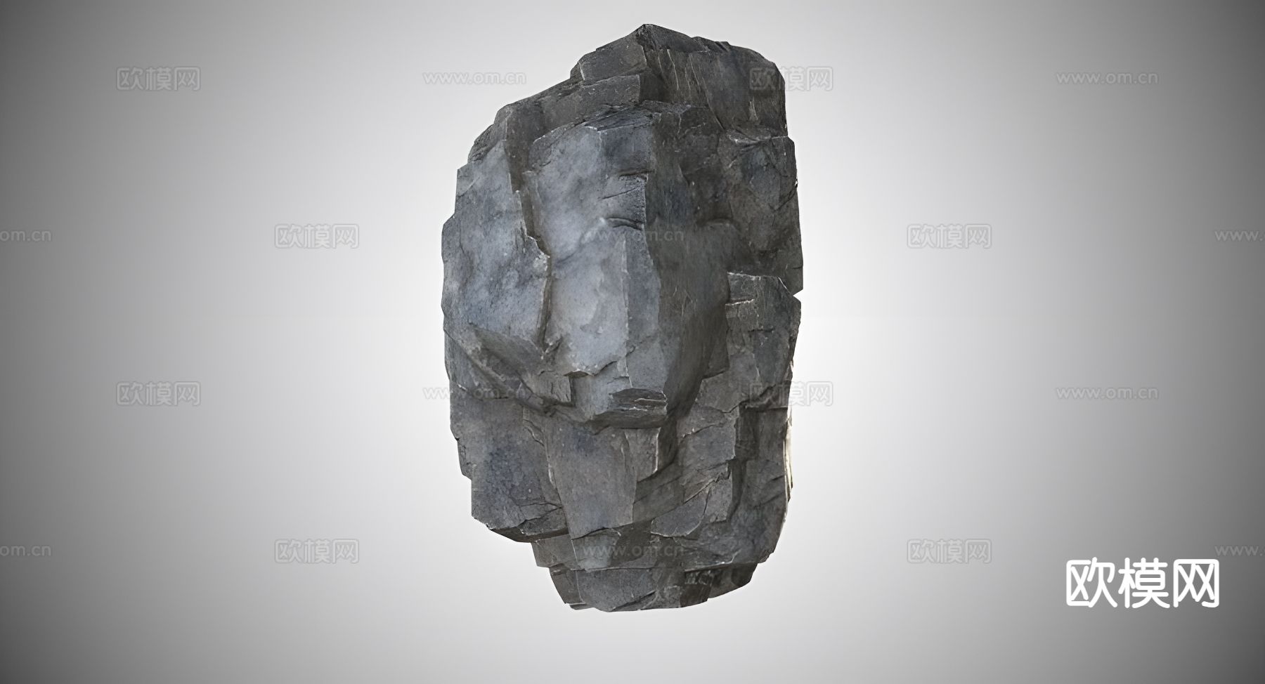 岩石 石头 石块3d模型下载（渲染图1）