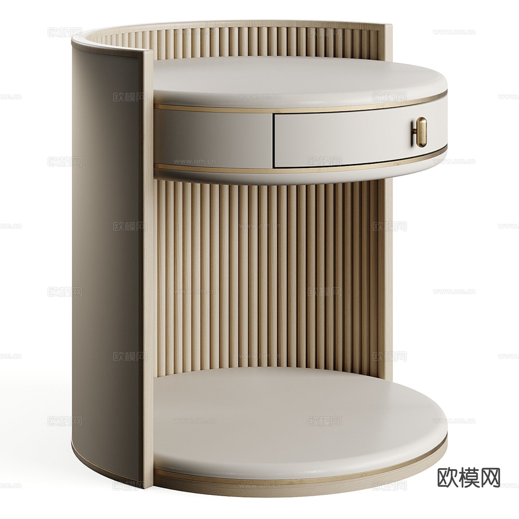 Poliform 床头柜su模型下载（渲染图2）