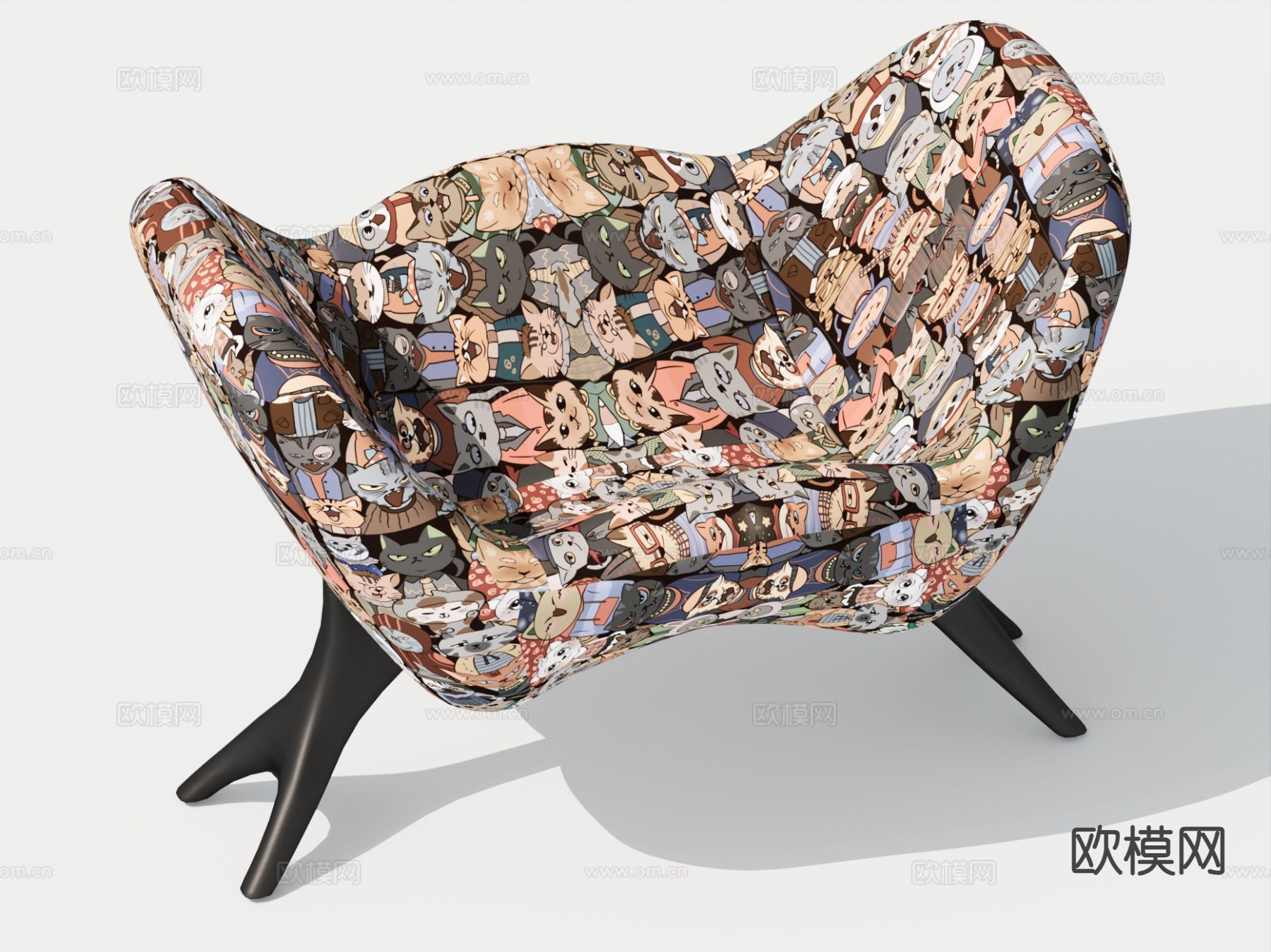 宠物用品 猫窝 狗窝3d模型下载