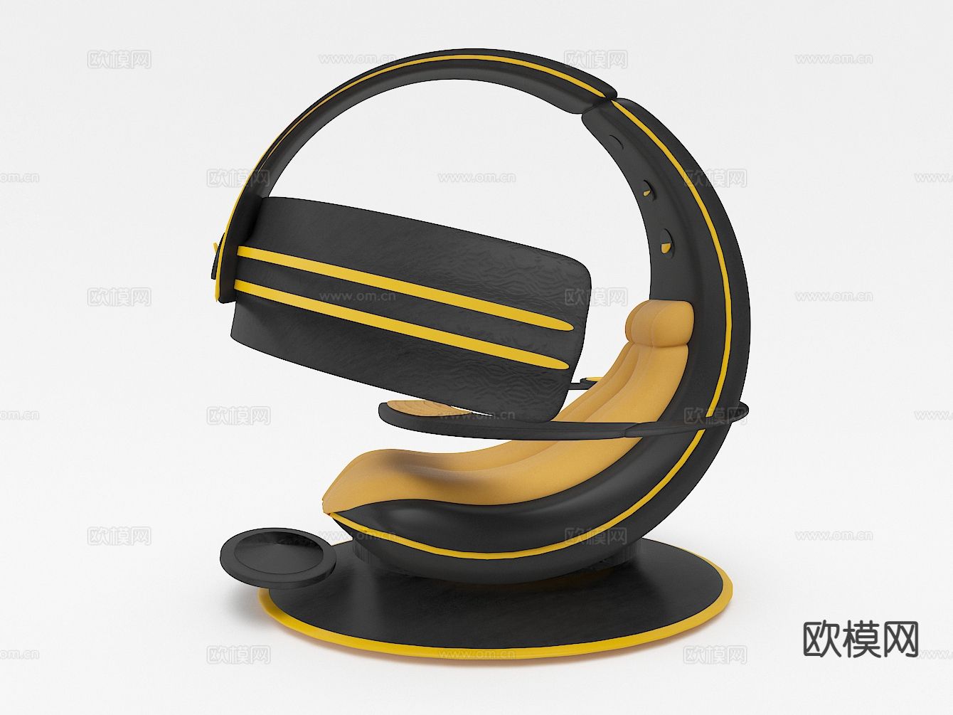 游戏座椅 游戏设备3d模型下载