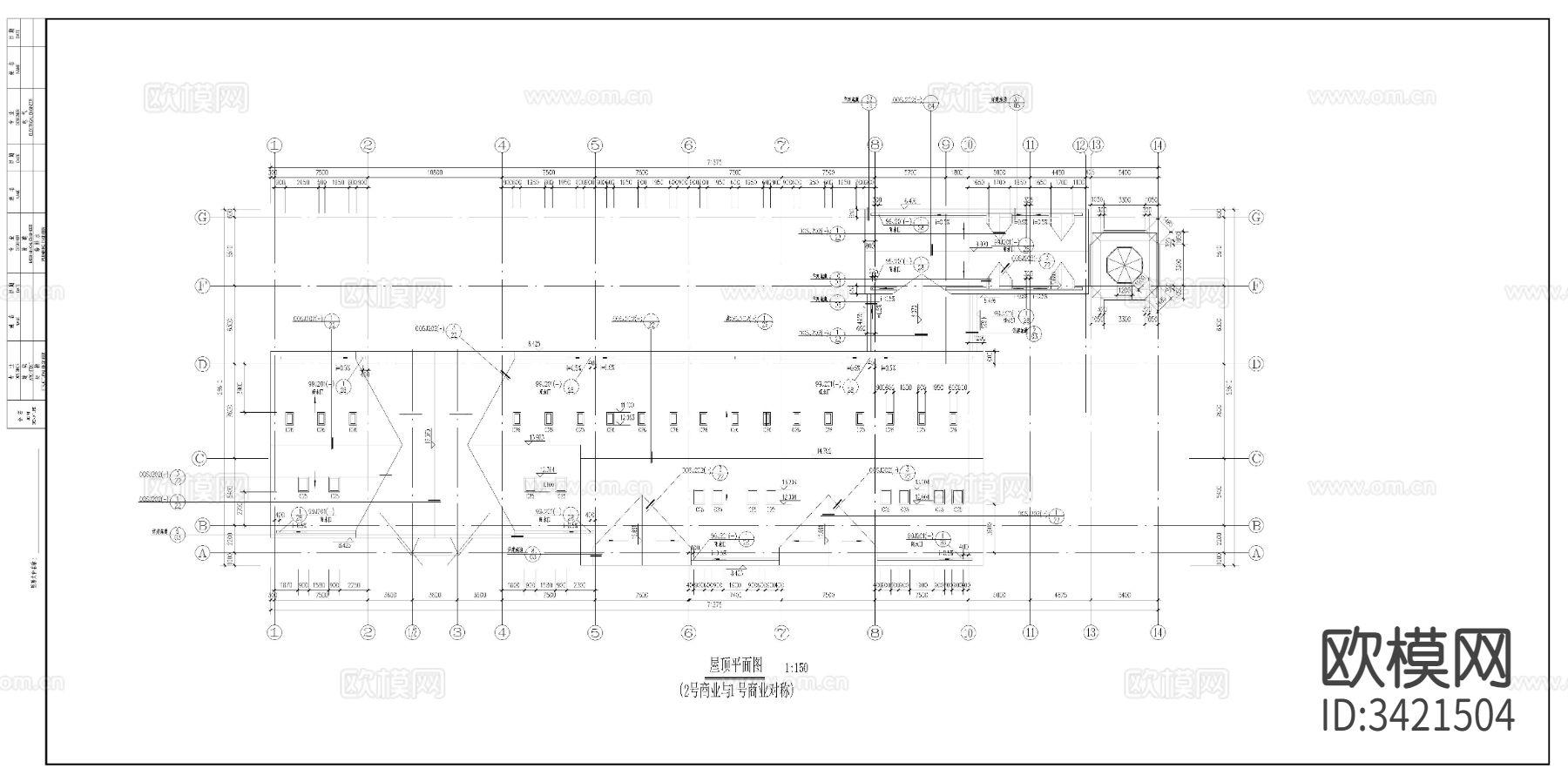 英式商业CAD施工图下载（渲染图3）