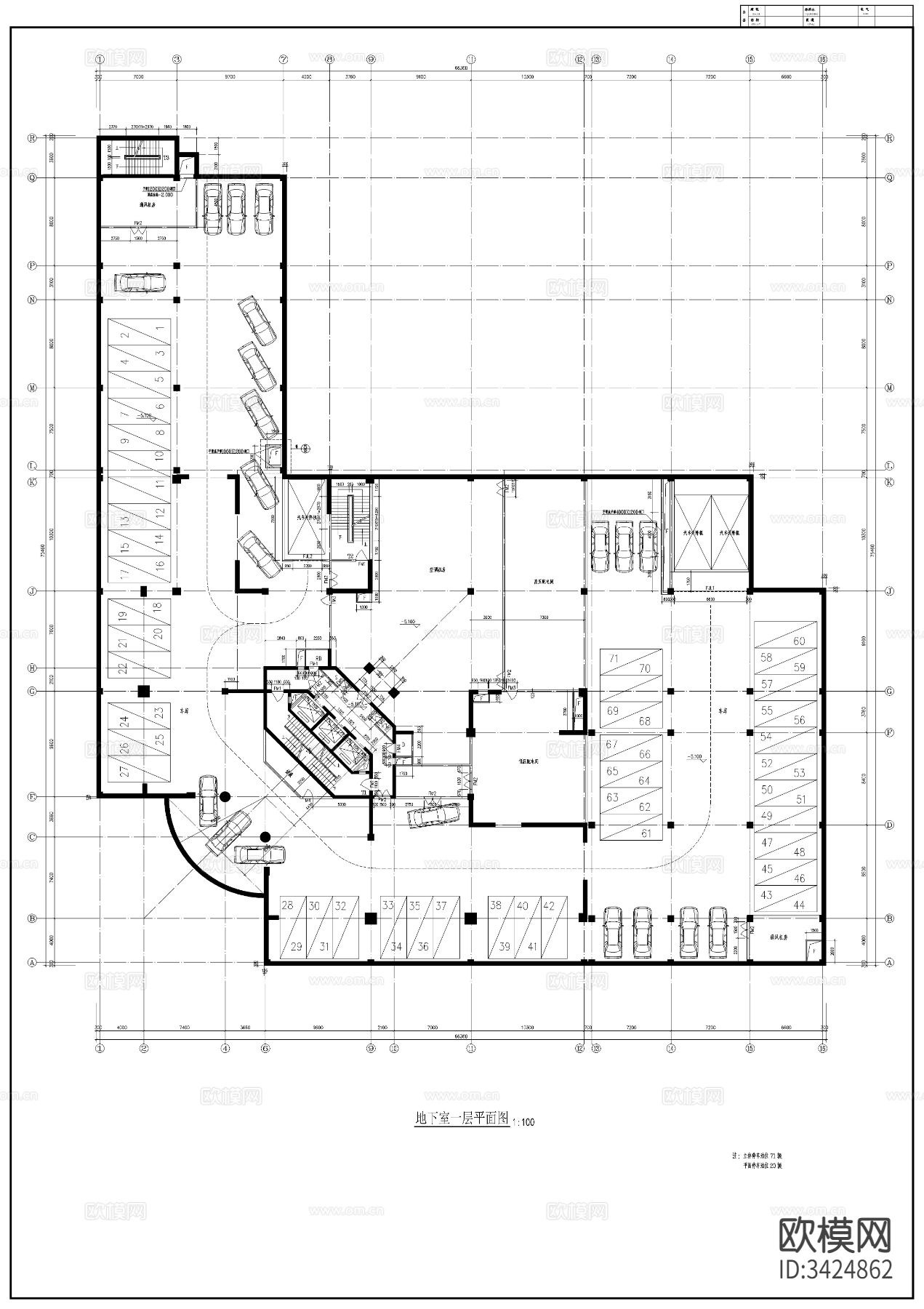 国际厦CAD施工图下载（渲染图1）