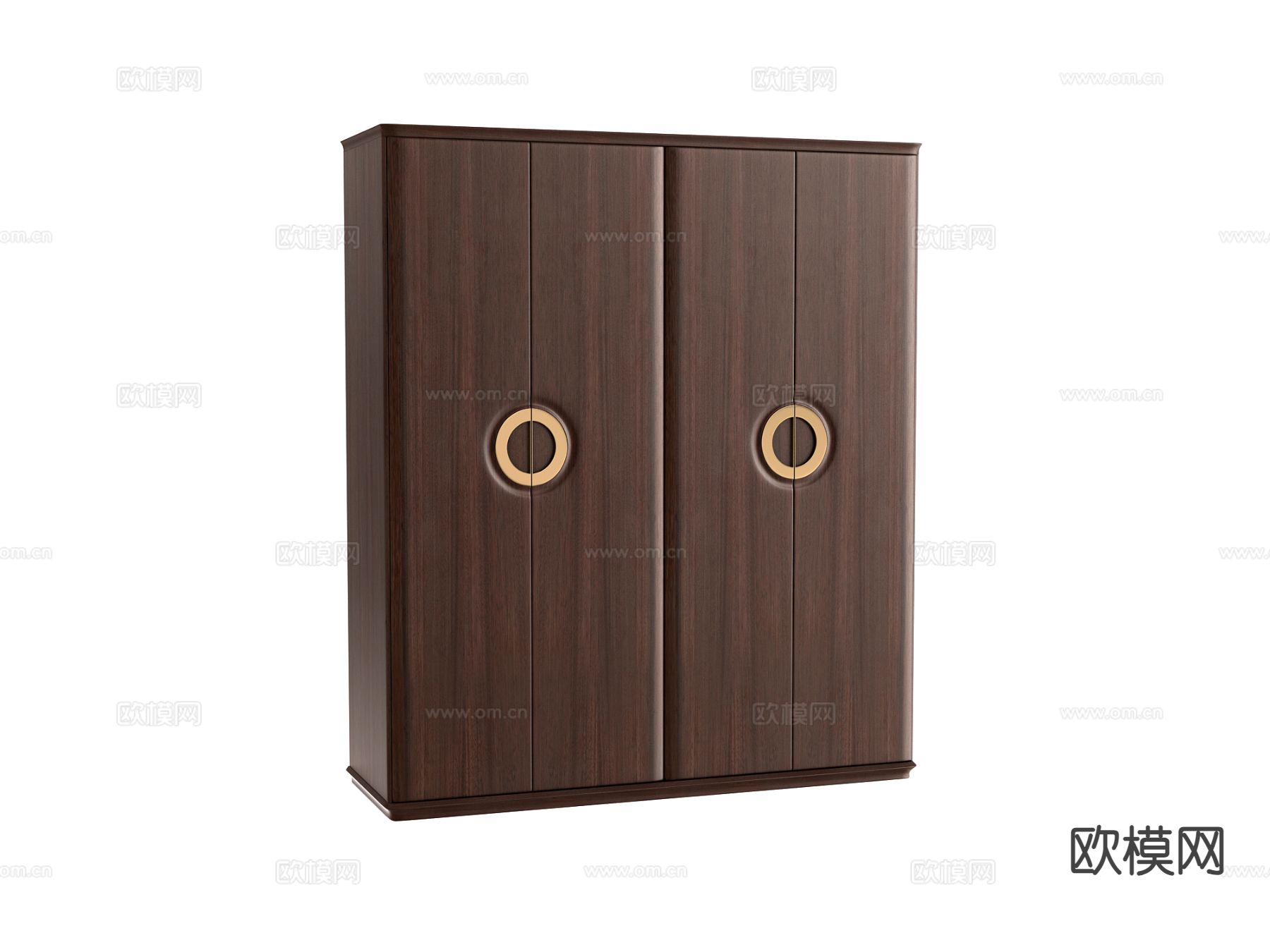 现代衣柜3d模型下载