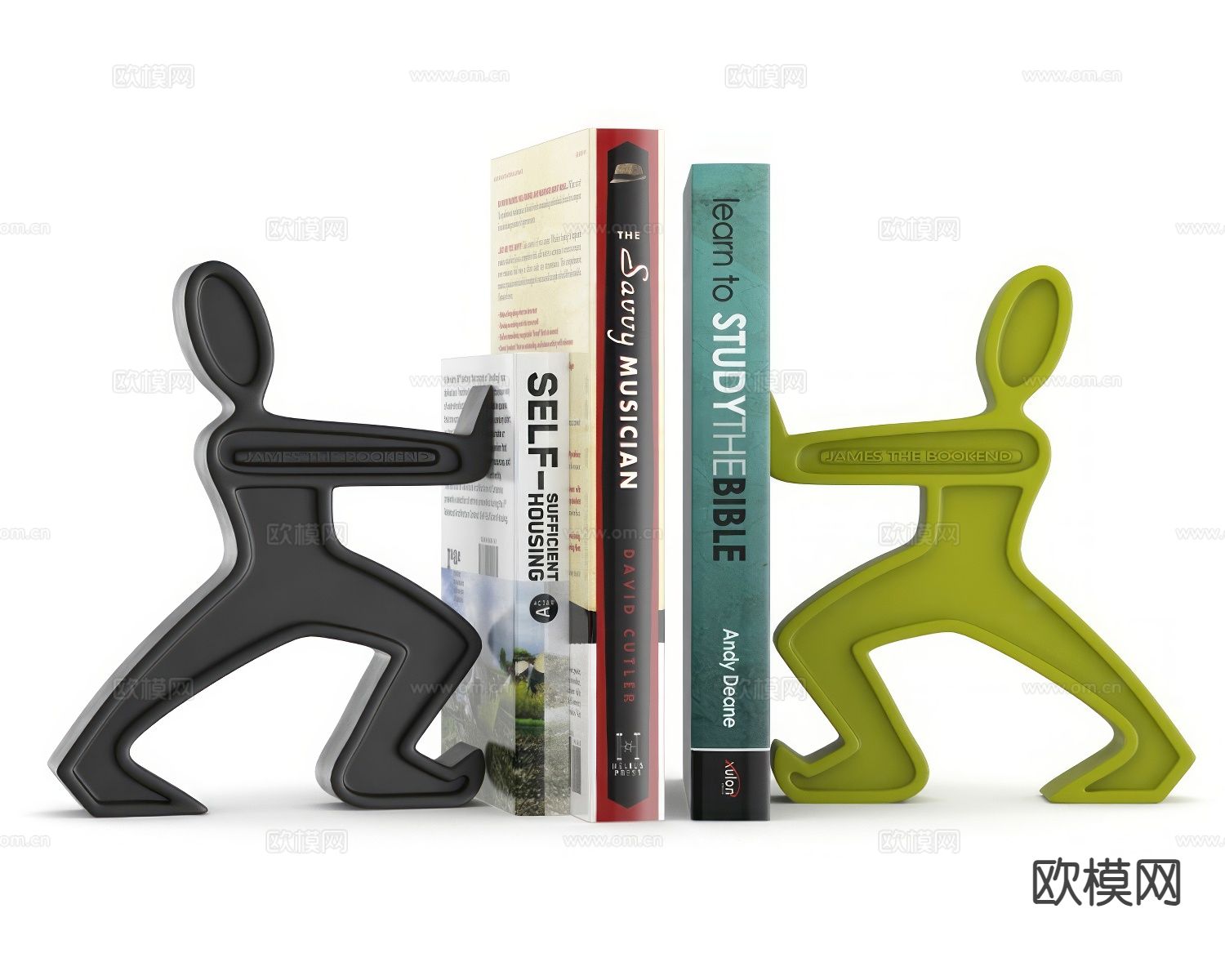 现代书本 书籍3d模型下载