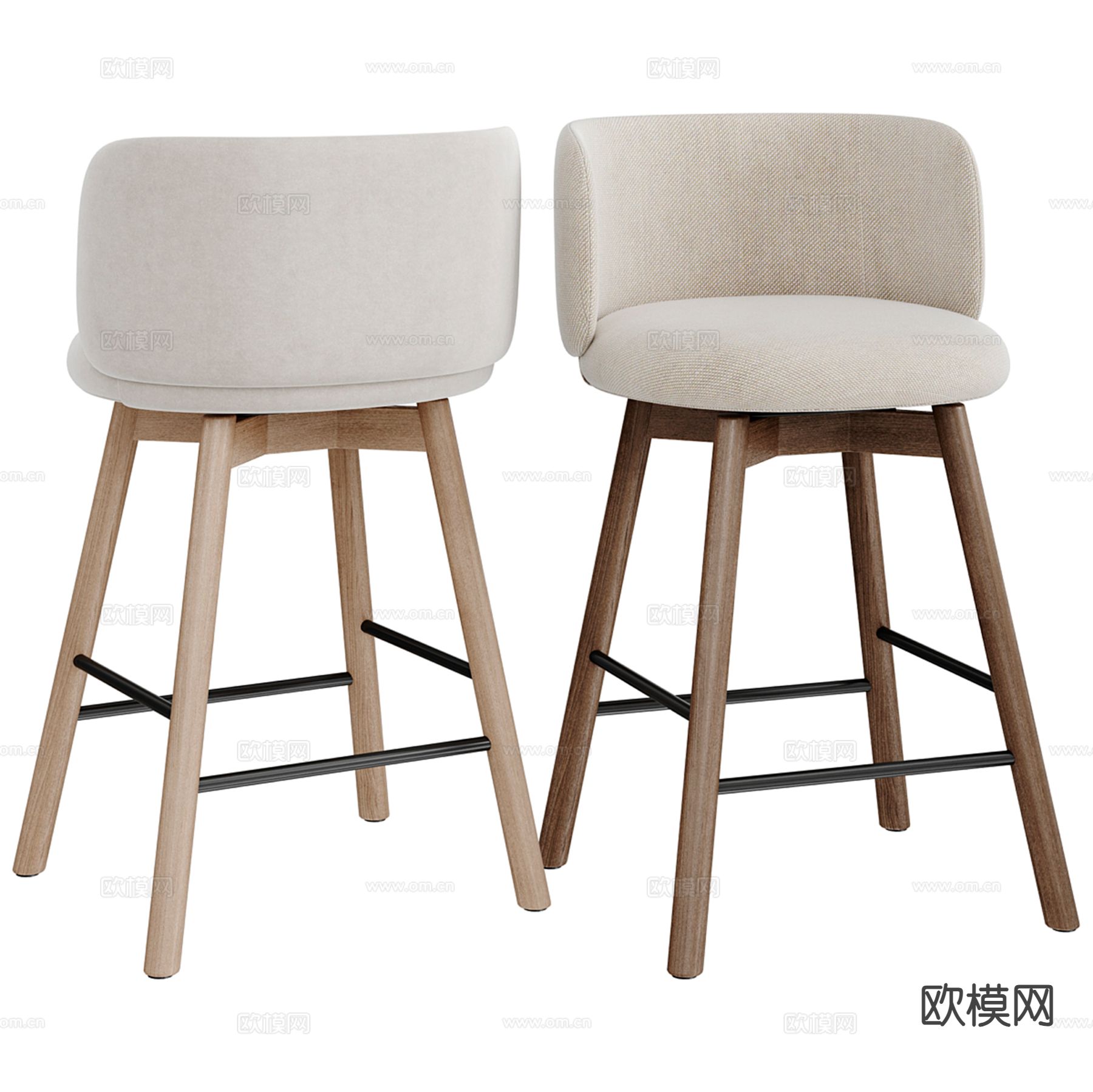 Devon 吧椅 吧凳 高脚凳3d模型下载