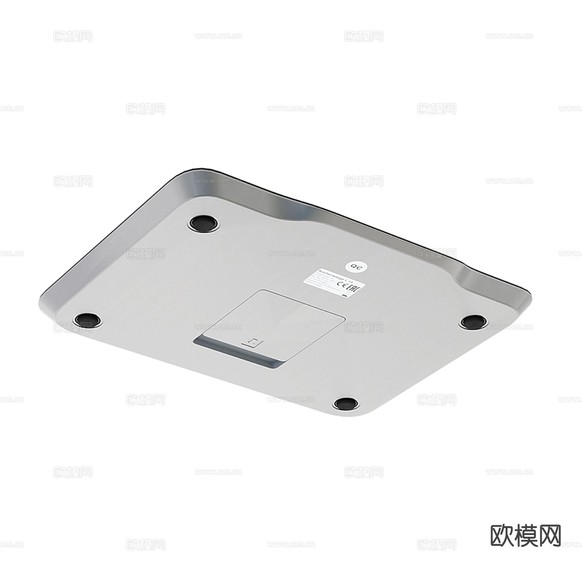 电子秤 体重秤 克重秤3d模型下载(渲染图3)