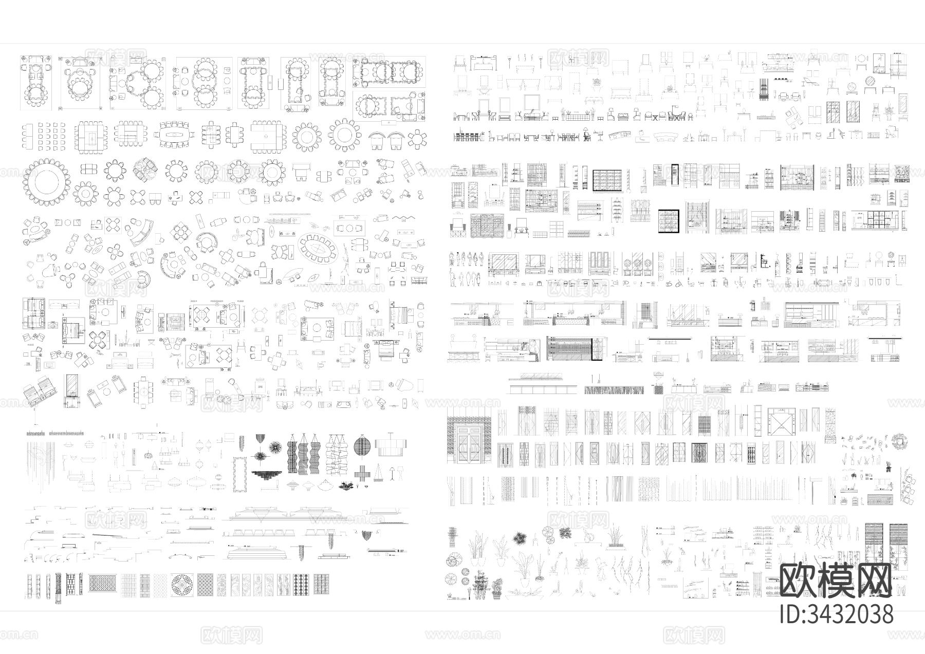 2024方案优化cad图库下载（渲染图5）