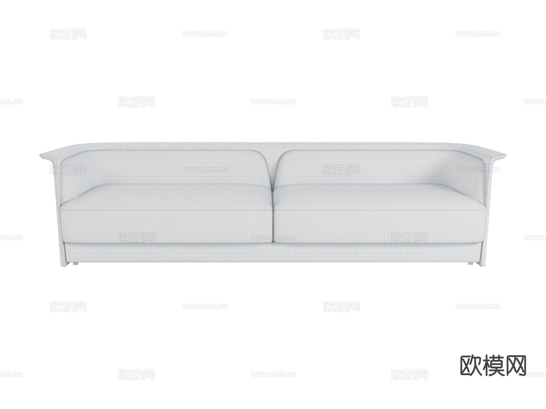 Bentley-BAYTON SOFA- 双人沙发 软体沙发3d模型下载（渲染图2）
