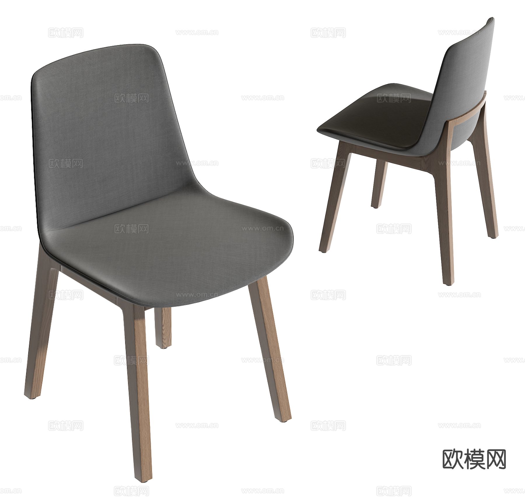 Poliform 意式椅子 餐椅3d模型下载