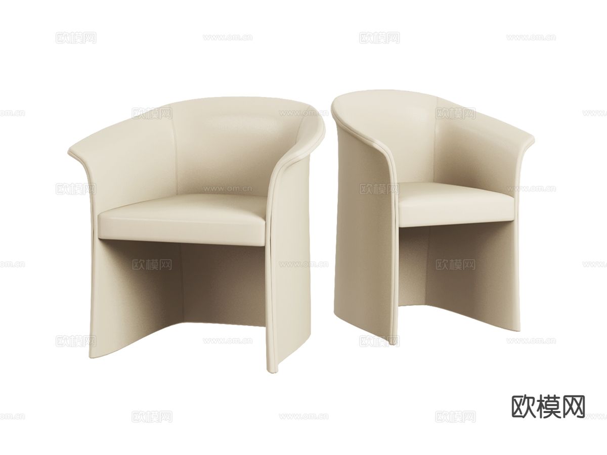 Bentley-CANTERBURY- 意式椅子 餐椅3d模型下载（渲染图1）