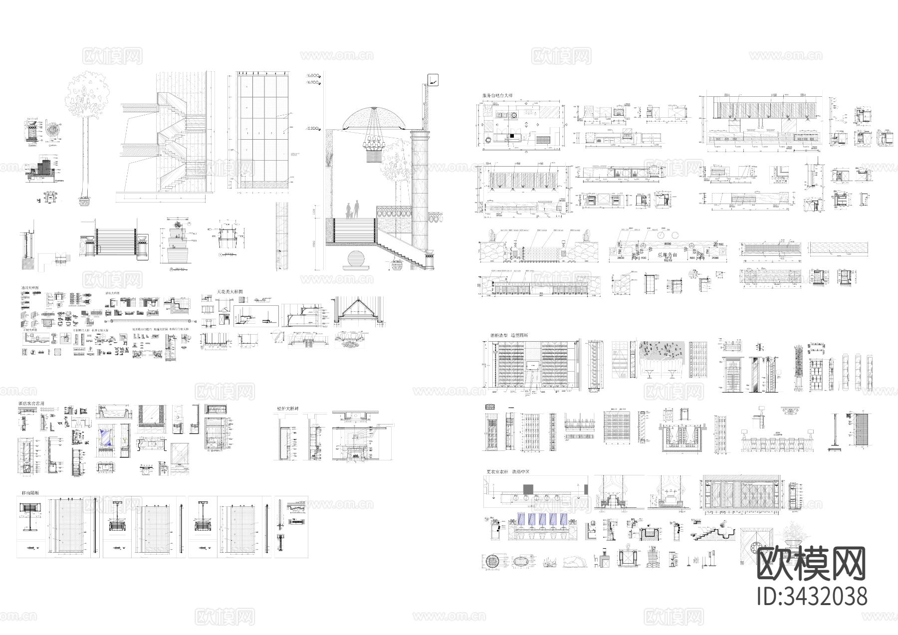 2024方案优化cad图库下载（渲染图4）