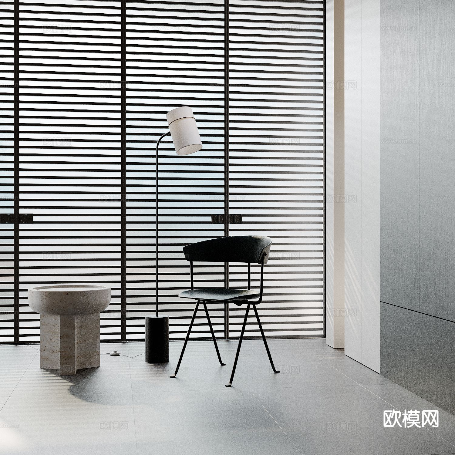 现代椅子 休闲椅3d模型下载