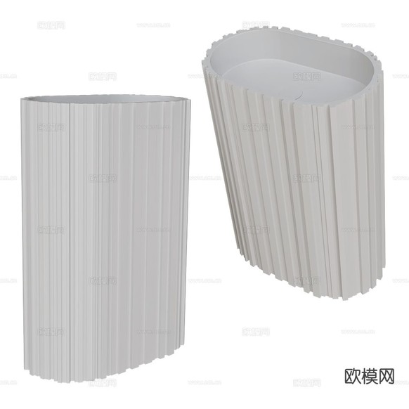 ABBER 台盆 洗手台3d模型下载