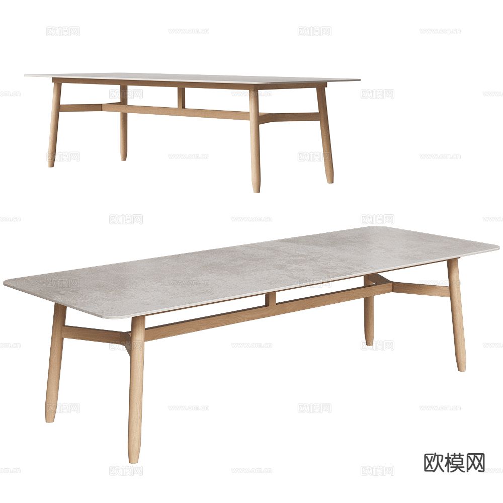 Vincent Sheppard 现代餐桌3d模型下载