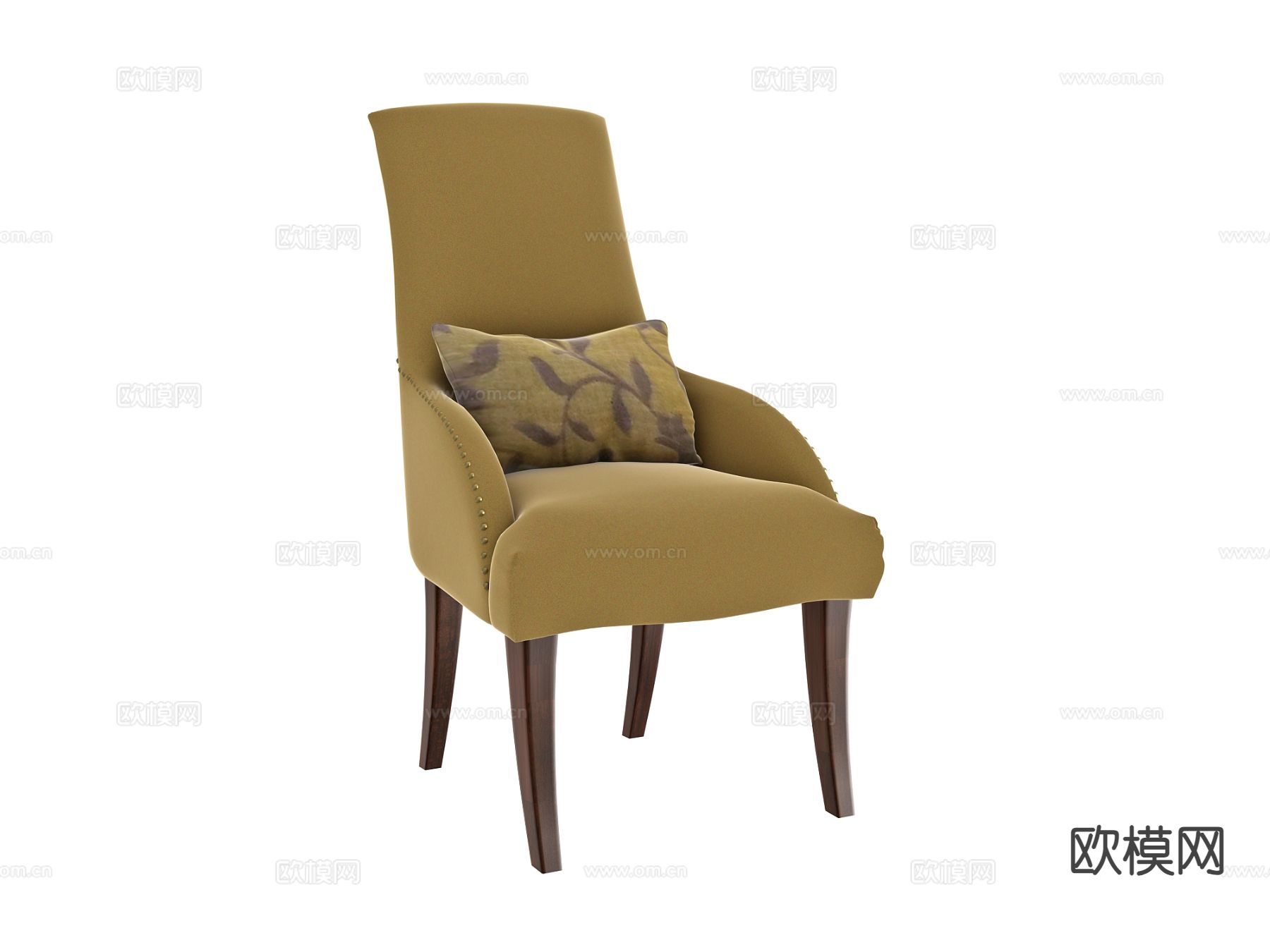 现代休闲椅3d模型下载