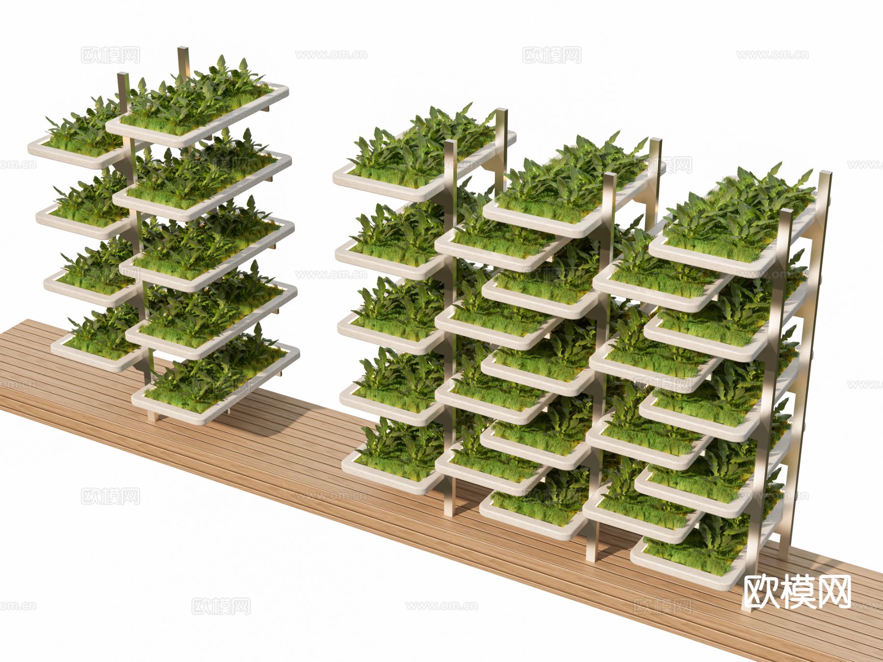 农作物 蔬菜种植架 菜架3d模型下载