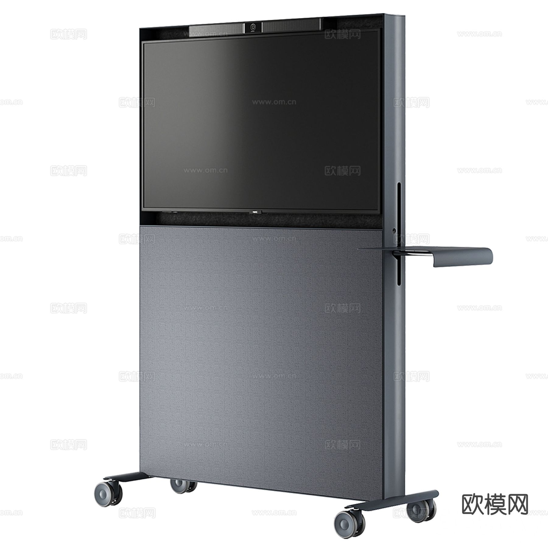 Abstracta 办公白板 便签板 多功能板3d模型下载（渲染图2）