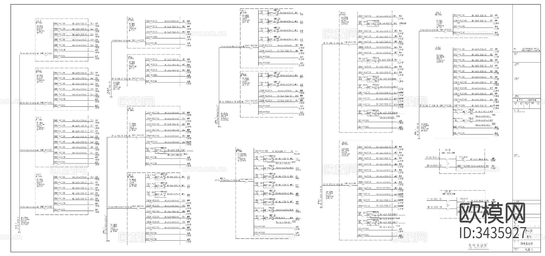 生产车间CAD电气图下载（渲染图9）