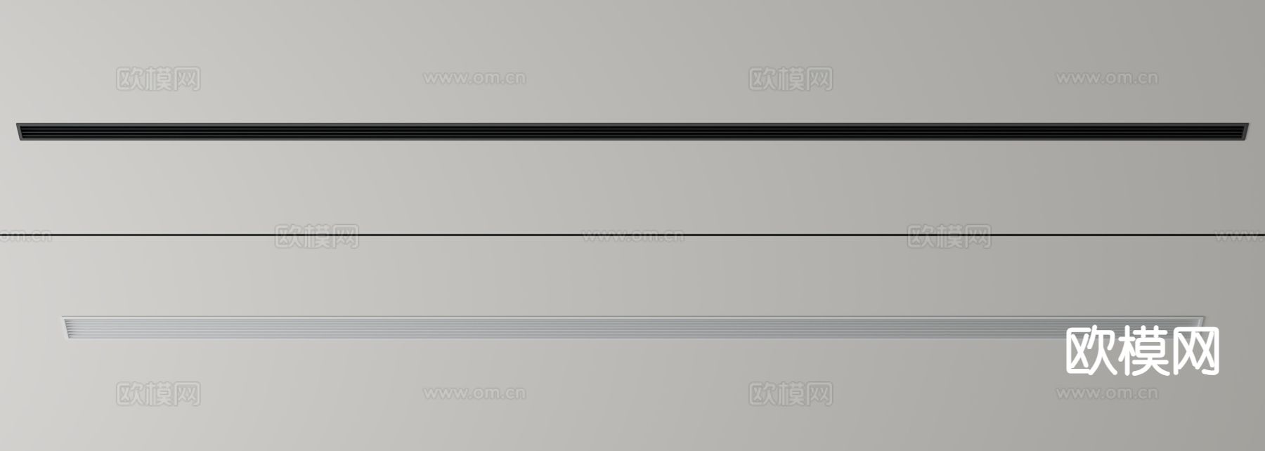 中央空调出风口su模型下载（渲染图2）