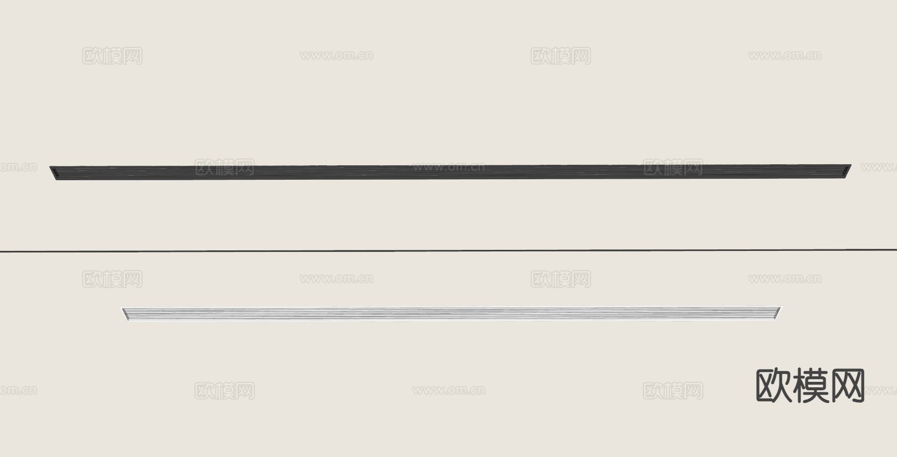 中央空调出风口su模型下载（渲染图1）