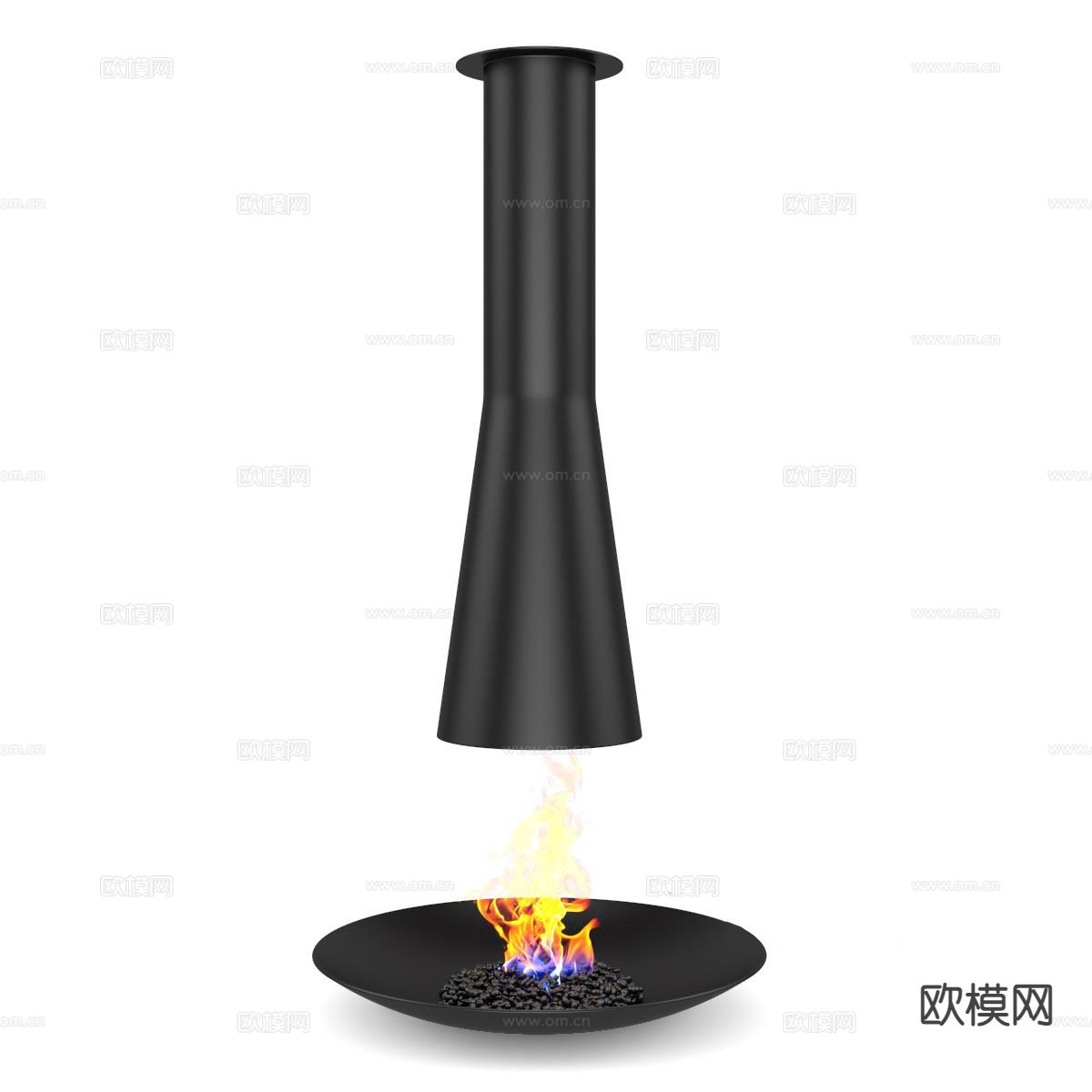 壁炉 火炉3d模型下载