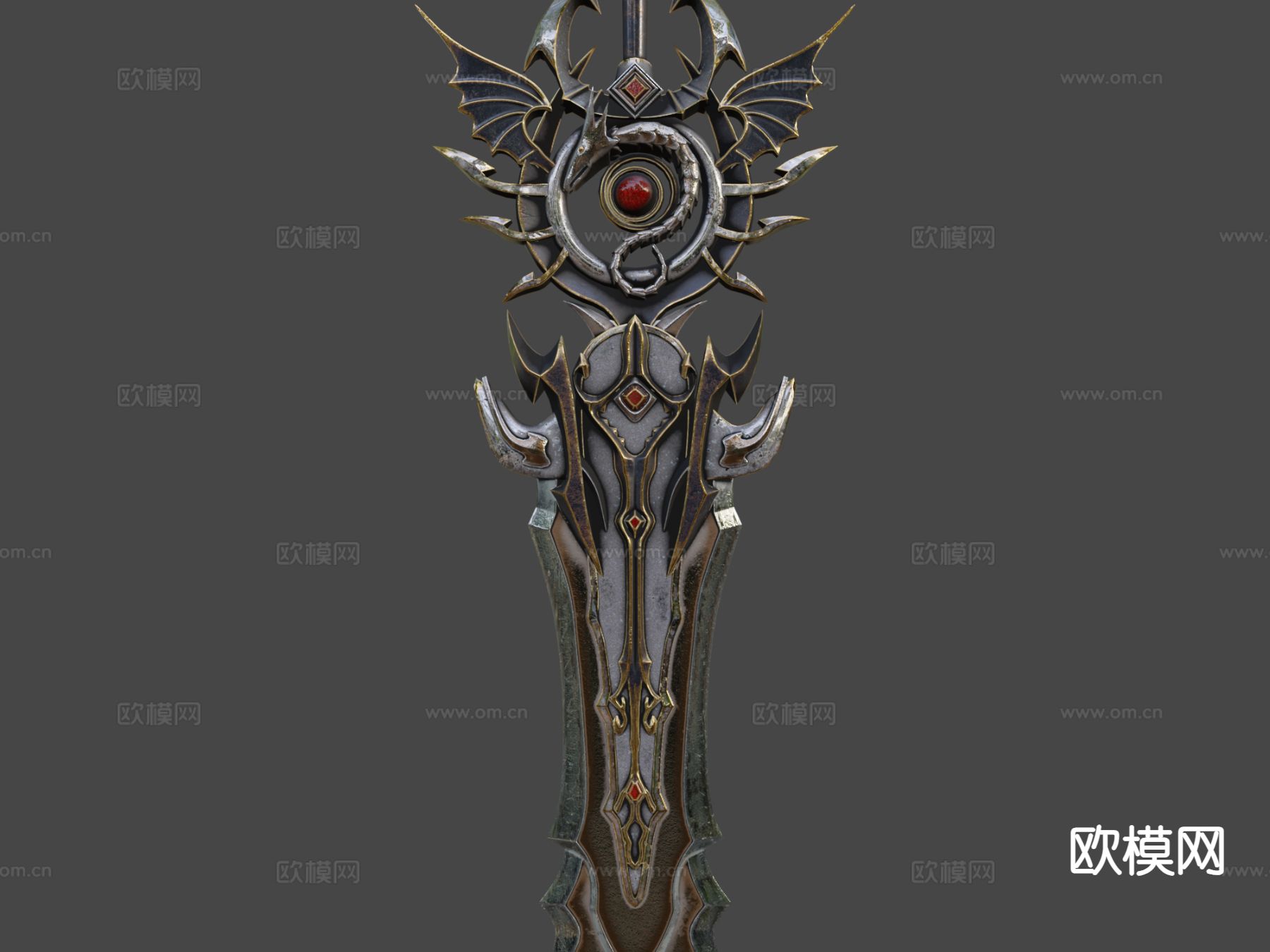 幻想之剑3d模型下载（渲染图9）