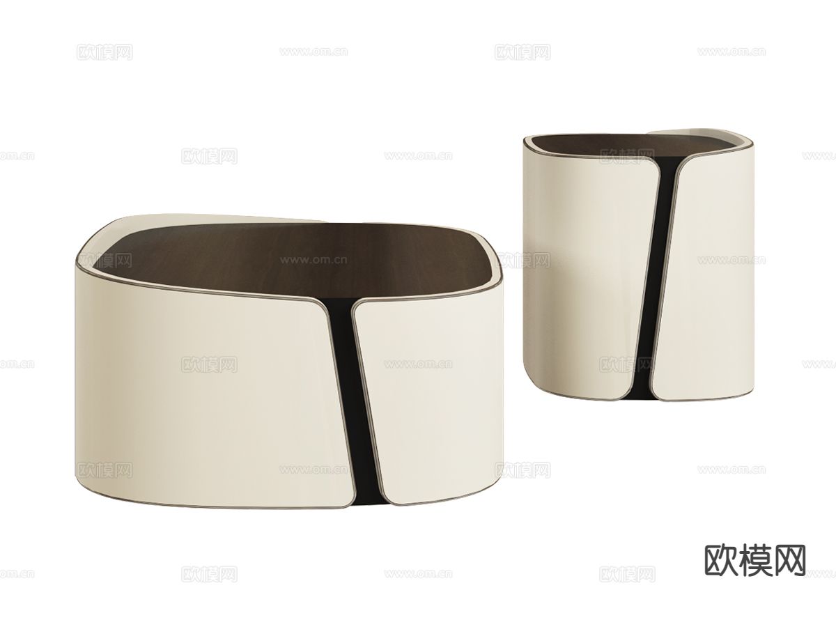 Bentley-MATLOCK- 意式茶几 简约茶几3d模型下载（渲染图1）