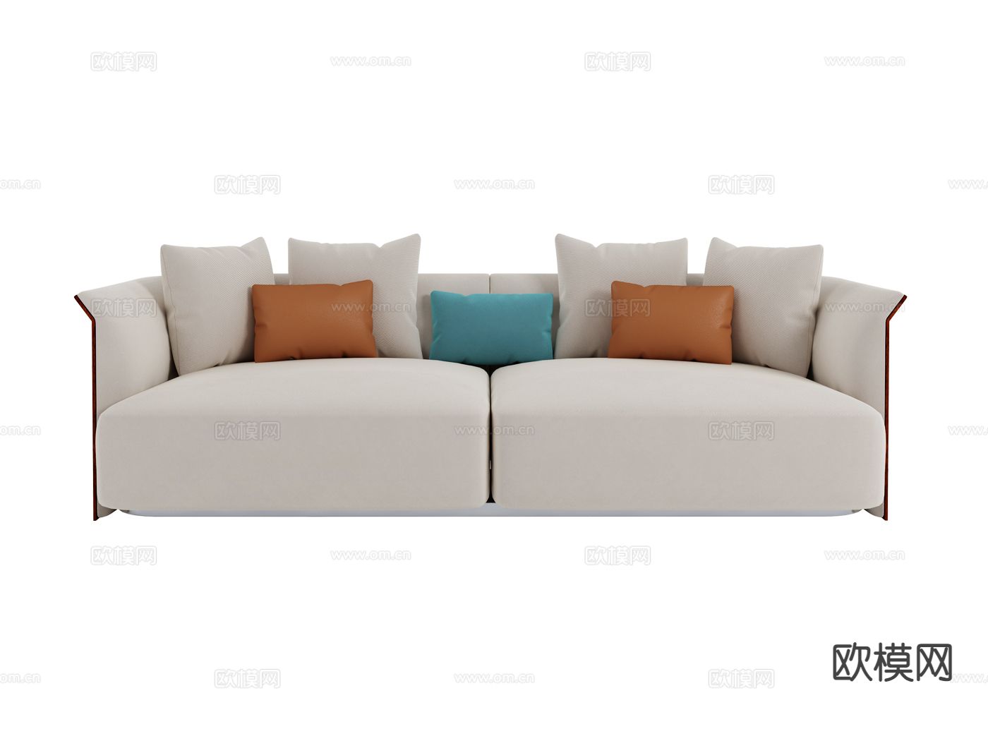Bentley-RAMSEY- 意式沙发 双人沙发3d模型下载（渲染图1）