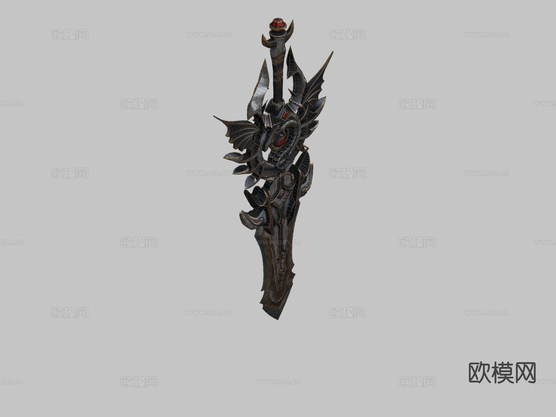 幻想之剑3d模型下载（渲染图6）