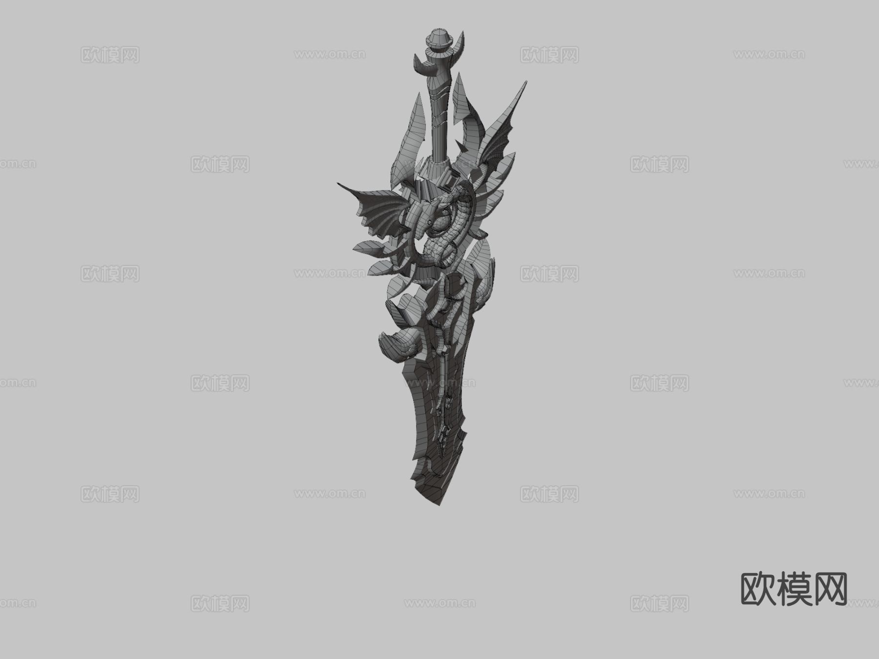 幻想之剑3d模型下载（渲染图4）