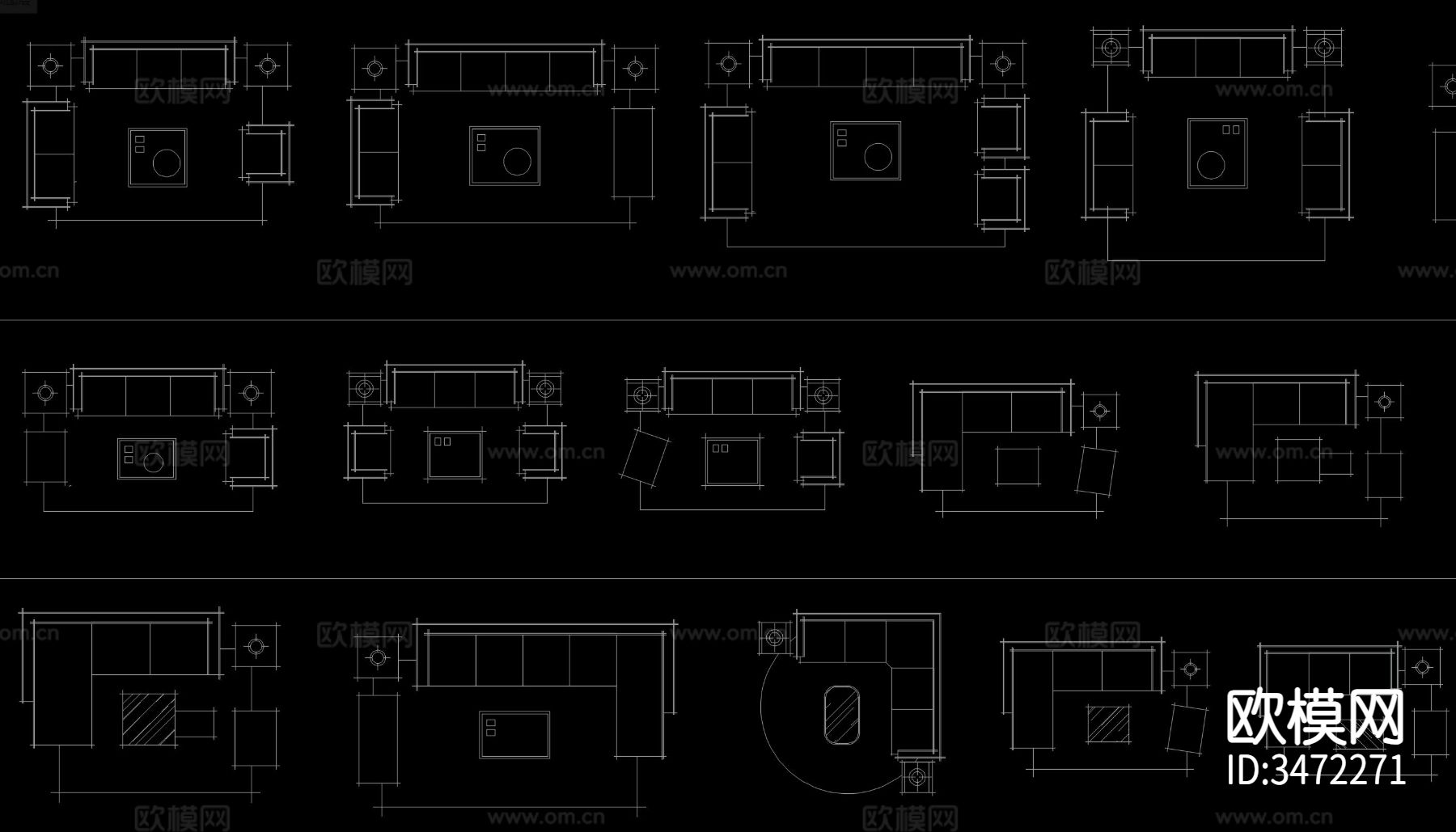 手绘风cad图库下载（渲染图2）
