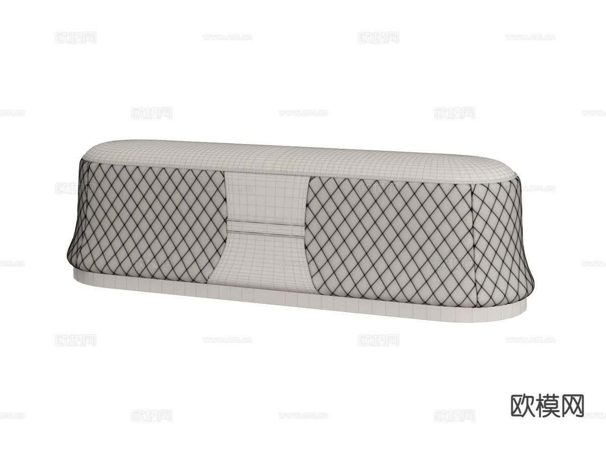 A&X 脚踏 床踏3d模型下载（渲染图2）