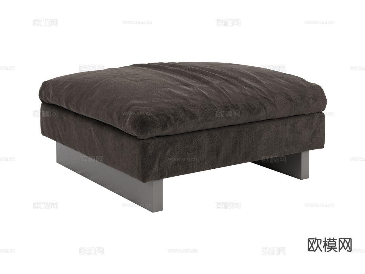 Amura-Tau 沙发凳 脚踏3d模型下载（渲染图1）