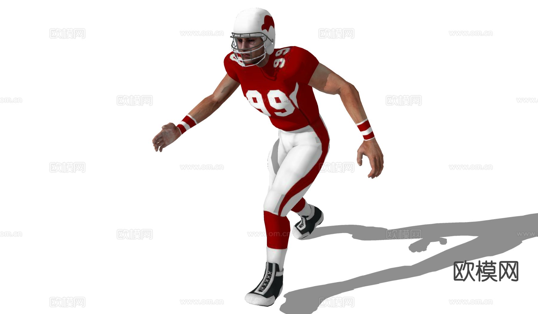 棒球运动员su模型下载