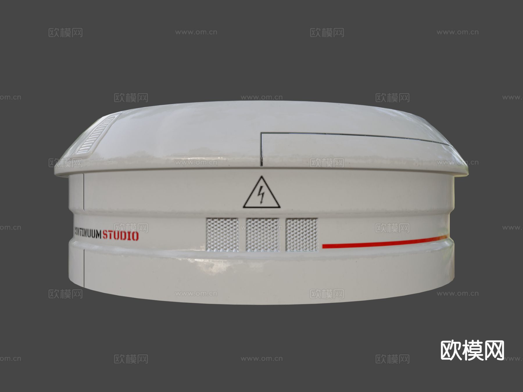 现代全息投影仪3d模型下载（渲染图8）