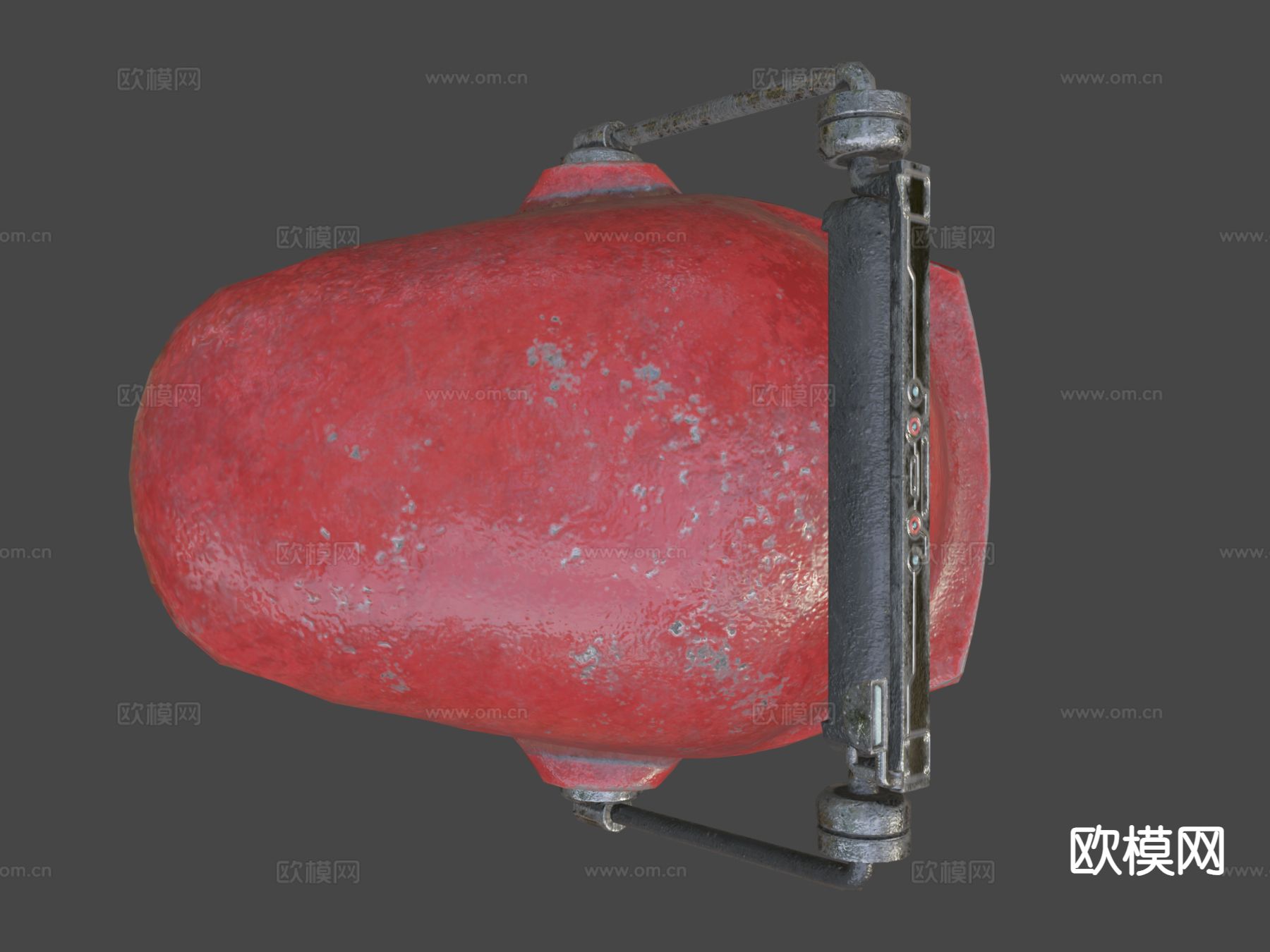 赛博朋克头盔 动漫头盔3d模型下载（渲染图8）