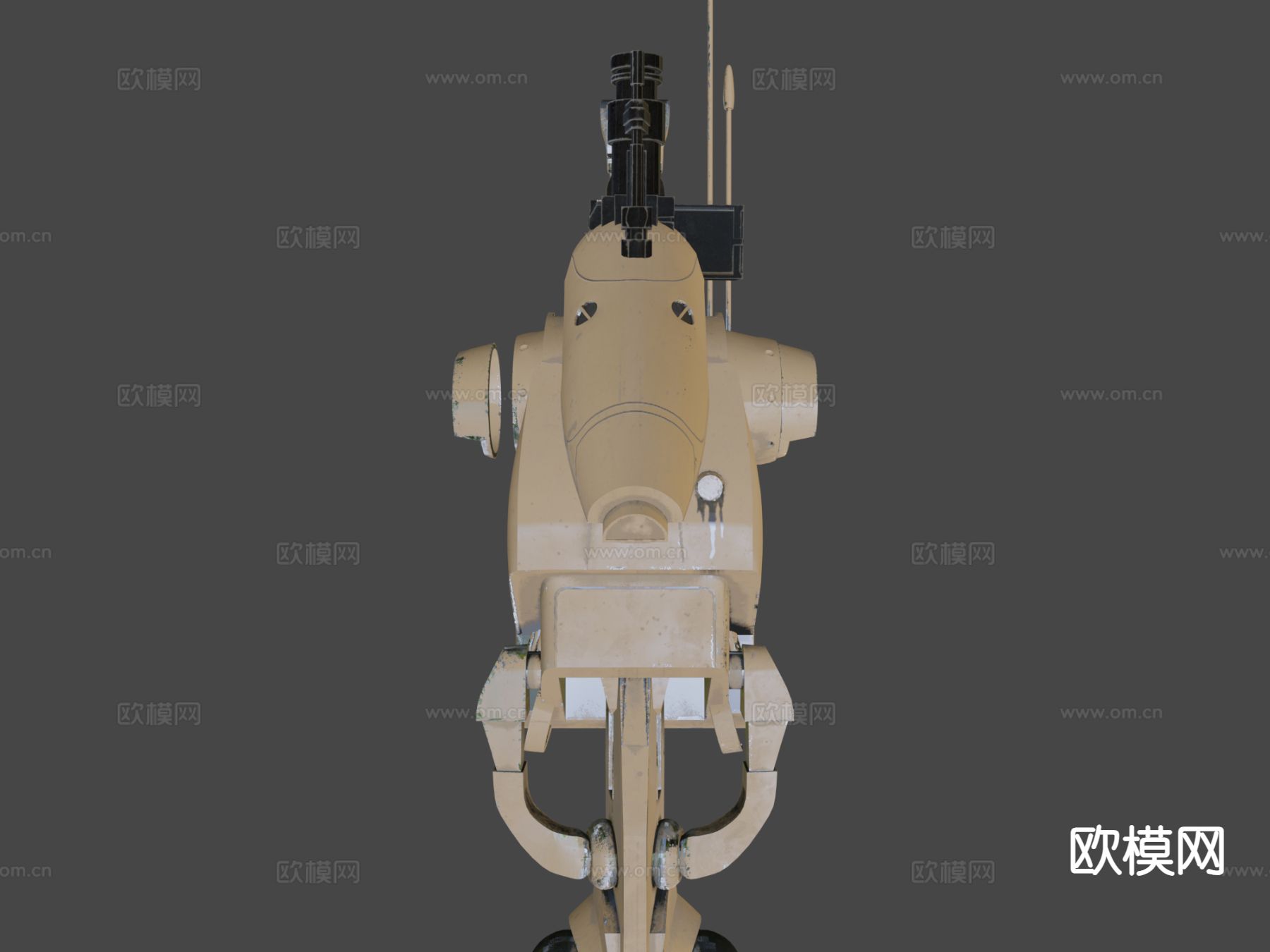 机器人 星球大战3d模型下载（渲染图7）