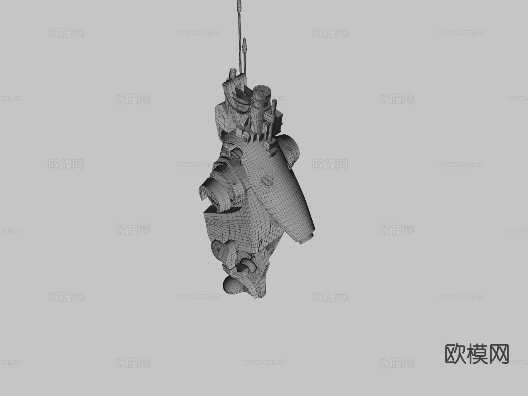 机器人 星球大战3d模型下载（渲染图2）