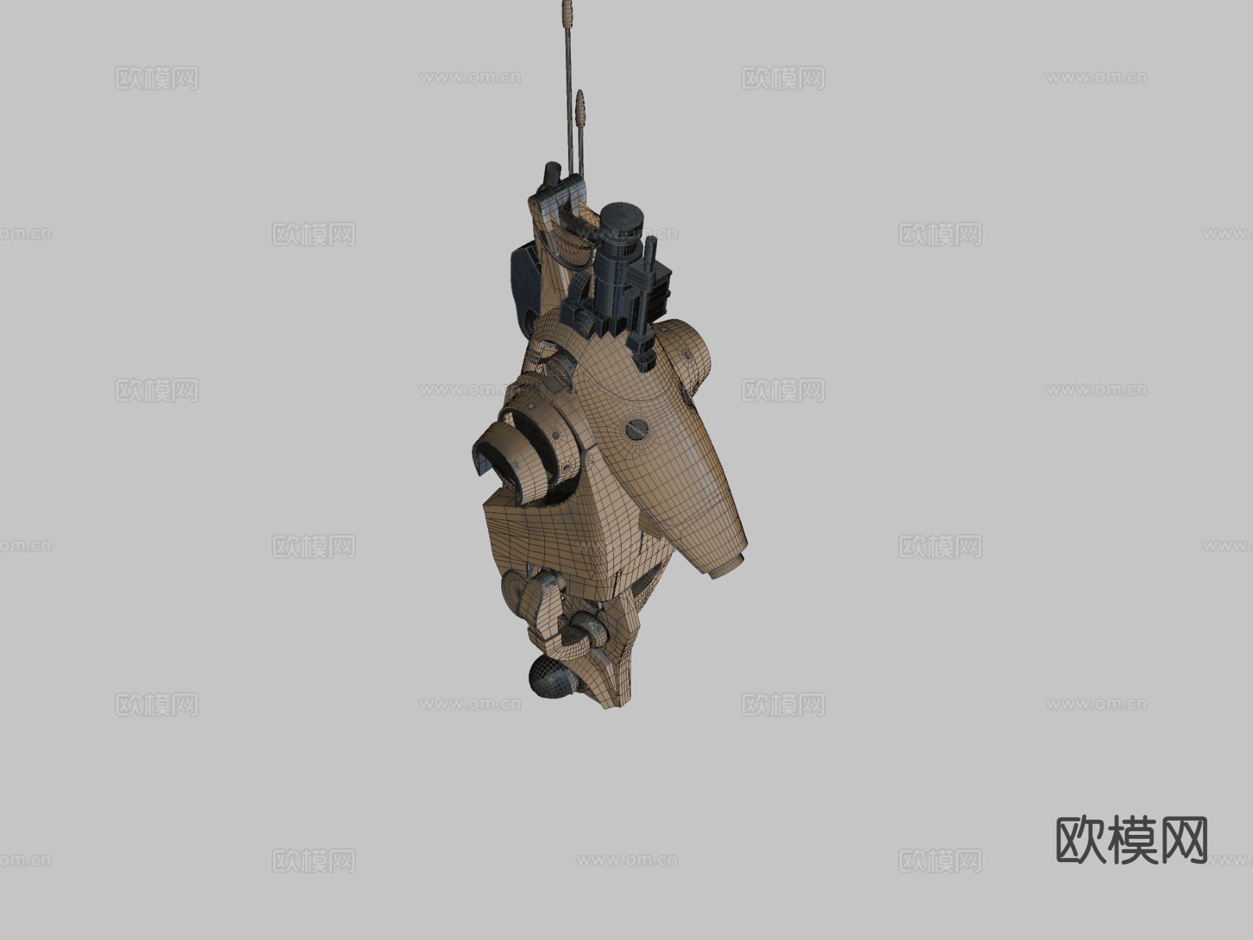 机器人 星球大战3d模型下载（渲染图3）