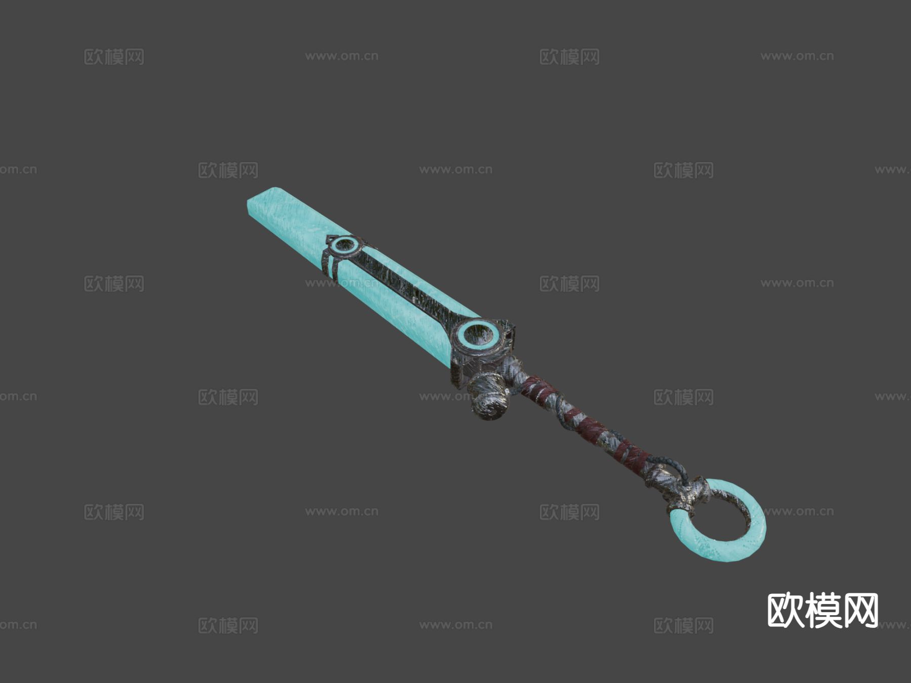 英雄联盟 艾克剑3d模型下载（渲染图9）