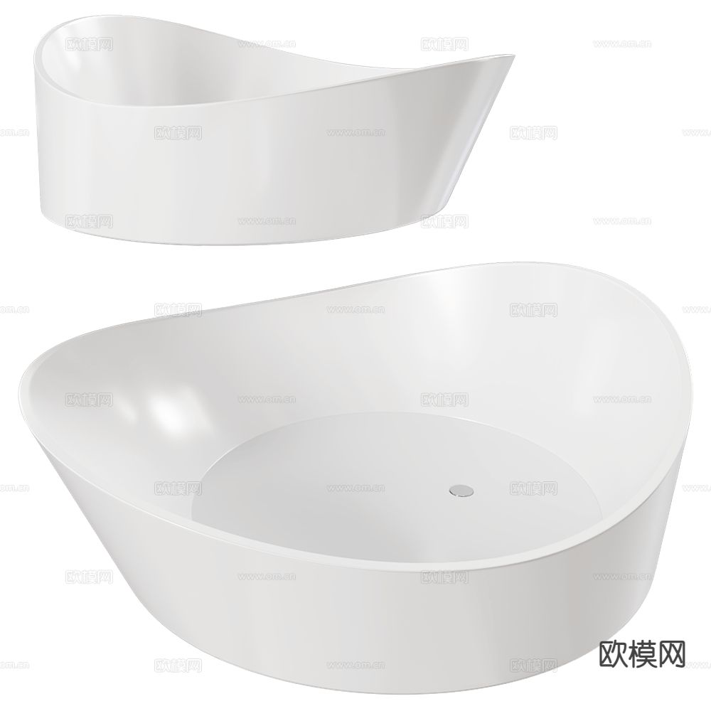 Antoniolupi 浴缸 浴盆3d模型下载