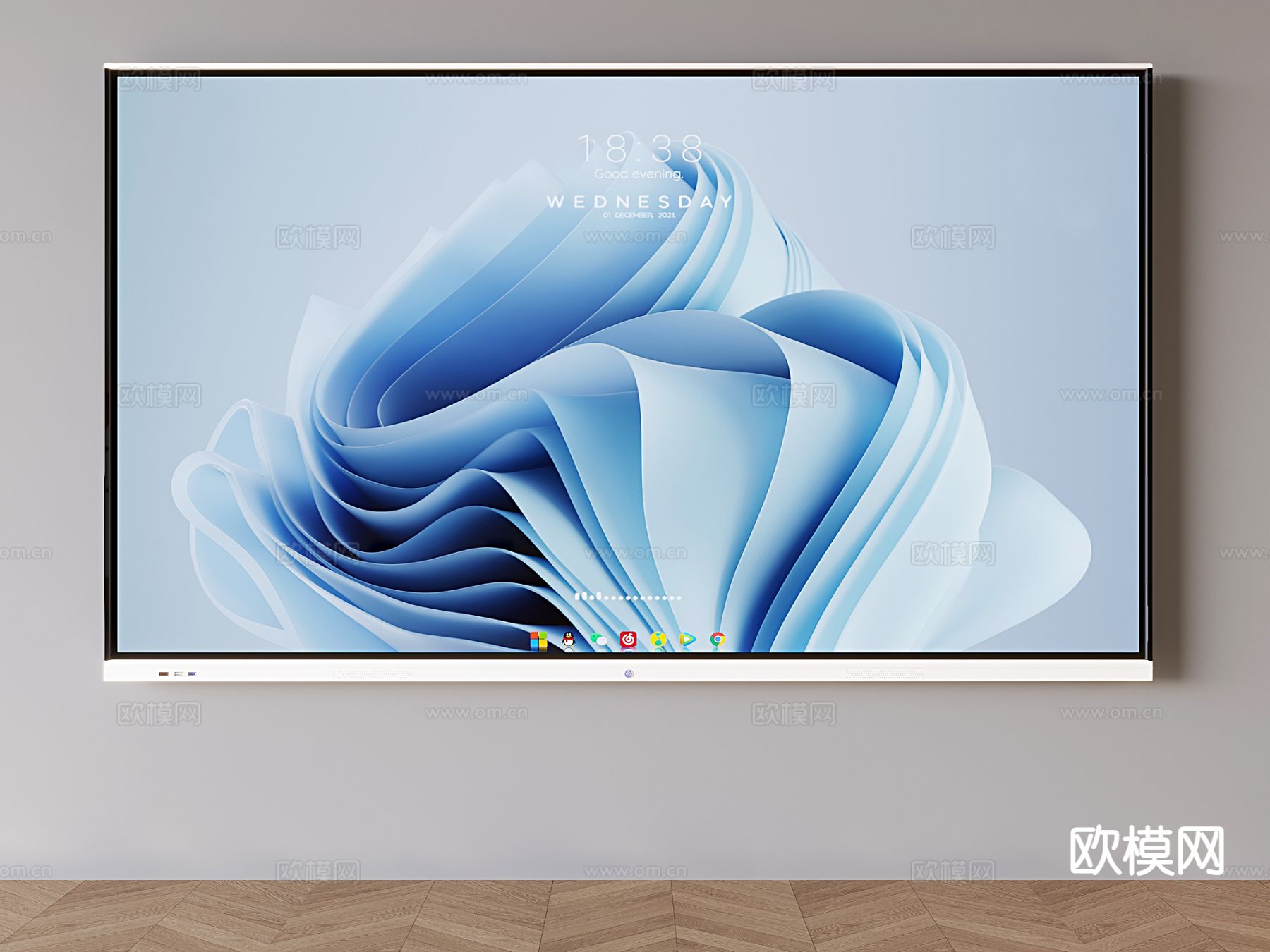 电视 电视机 液晶屏3d模型下载