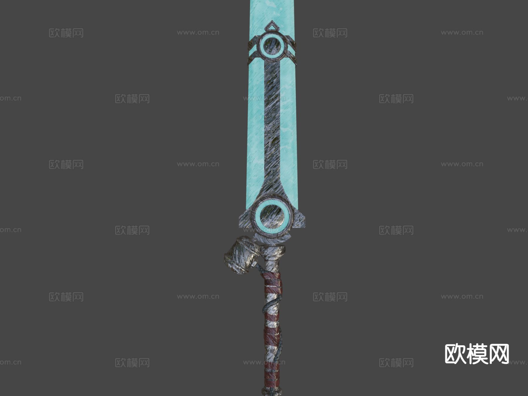 英雄联盟 艾克剑3d模型下载（渲染图8）