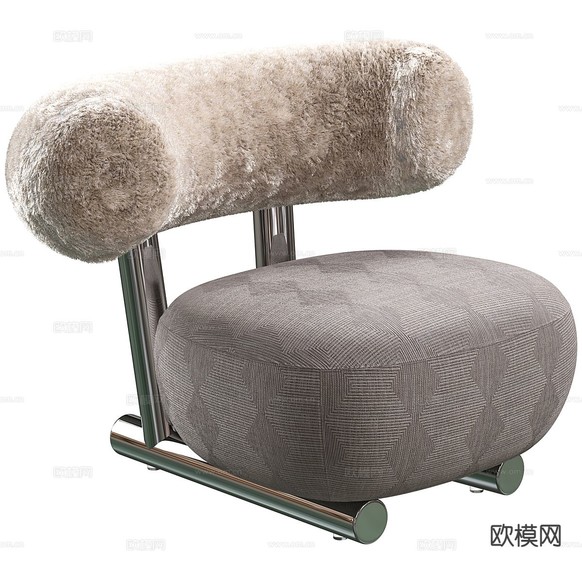 现代沙发椅 休闲椅3d模型下载