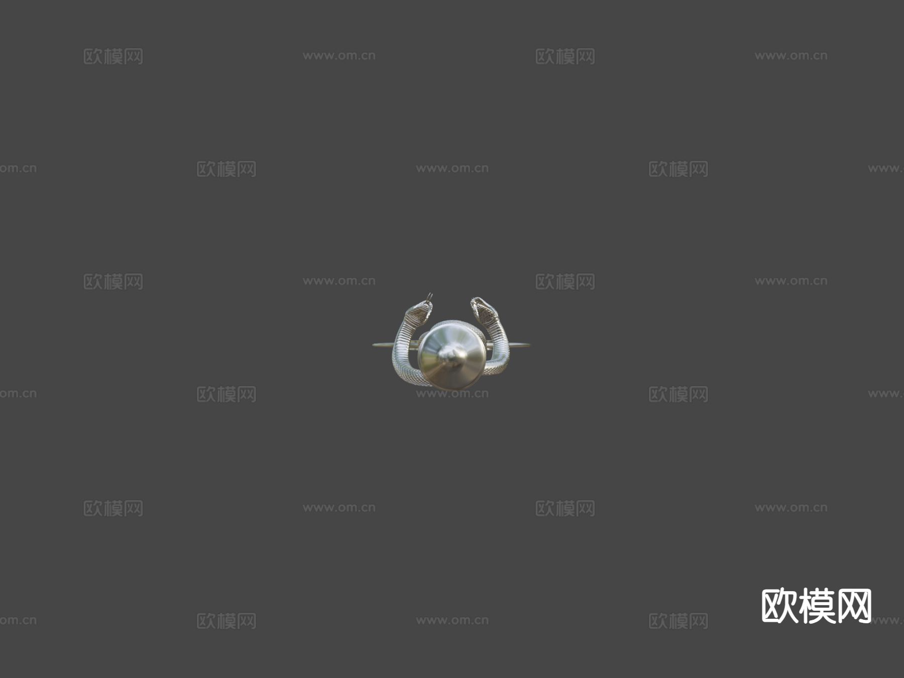 卡杜刻斯法杖3d模型下载（渲染图3）