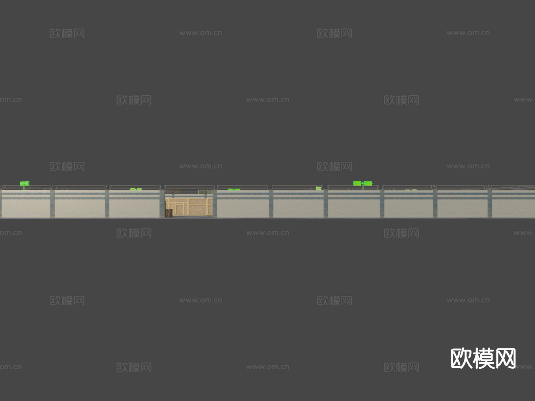 军事基地 综合资产包3d模型下载（渲染图3）