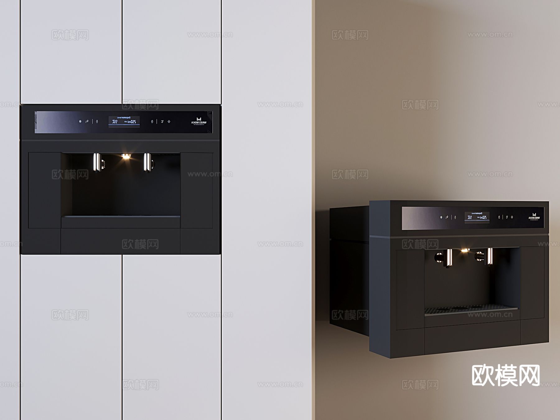 嵌入式饮水机 直饮机 管线机3d模型下载